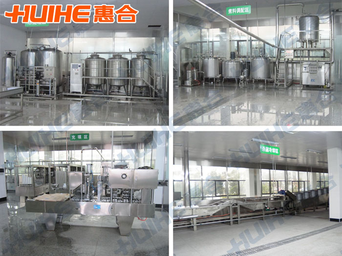 果凍生產(chǎn)線(xiàn)生產(chǎn)車(chē)間圖