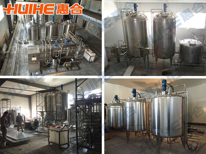 奶皮子生產線成品圖